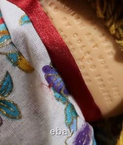 HTF RARE Cabbage Patch Hong Kong #1 Butterscotch Hair, Green Eyes KIMONO Hanfu
