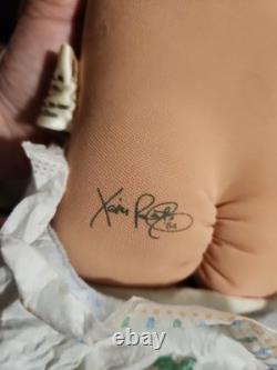 HTF RARE Cabbage Patch Hong Kong #1 Butterscotch Hair, Green Eyes KIMONO Hanfu