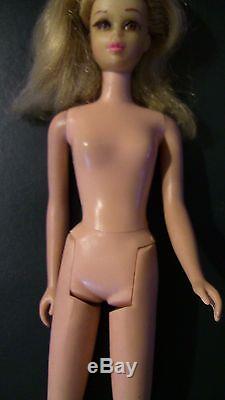 HTF Vintage Barbie No bangs Francie Blonde Barbie