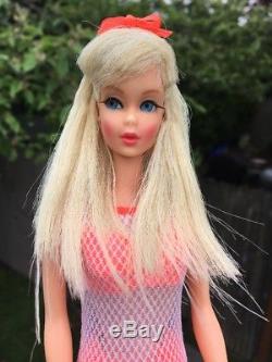 HTF Vintage Platinum Blonde Twist'N Turn Barbie Doll OSS GORGEOUSLY MINT