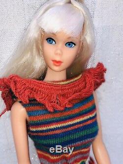 HTF Vintage Platinum Standard Barbie Doll Spectator Sport Dress