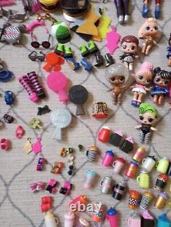 HUGE Lot of LOL Surprise Dolls 60+ OMG Dolls With Accessories Mixed