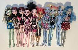 HUGE Monster High Doll Lot 31 Dolls With Clothes And Accessories