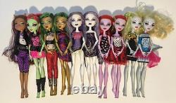 HUGE Monster High Doll Lot 31 Dolls With Clothes And Accessories