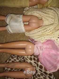 HUGE Vintage Barbie Lot Dolls + Clothes + Case