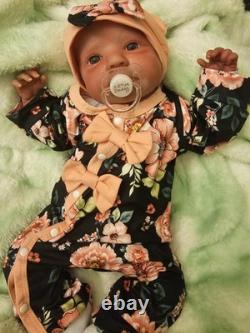 Handcrafted 20 Reborn Baby Lou Lou. Weighted And Stuffed To Look And Feel Real