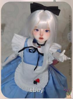 Handmade 1/4 BJD Dolls Delicate Pretty Girl Figures Dolls with Face Makeup Eyes