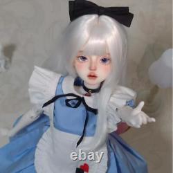Handmade 1/4 BJD Dolls Delicate Pretty Girl Figures Dolls with Face Makeup Eyes