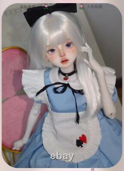 Handmade 1/4 BJD Dolls Delicate Pretty Girl Figures Dolls with Face Makeup Eyes