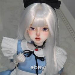 Handmade 1/4 BJD Dolls Delicate Pretty Girl Figures Dolls with Face Makeup Eyes
