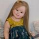 Handmade 28 Realistic Artist Reborn Baby Doll Cammi Toddler Hand-rooted Hair