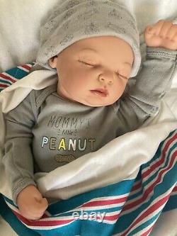 Handmade OOAK Doll Baby Boy Preemie