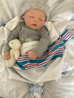 Handmade OOAK Doll Baby Boy Preemie