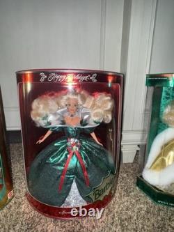 Happy Holidays Special Edition Barbies 1996 & 1997 15646 17832 es