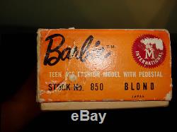 Hard to Find! #1 Vintage Blonde Barbie in Original Box