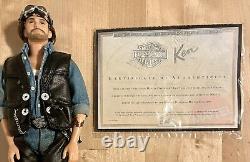 Harley Davidson Barbie & Ken Dolls 1999 + Barbie's Harley Davidson Motorcycle