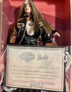 Harley Davidson Barbie & Ken Dolls 1999 + Barbie's Harley Davidson Motorcycle