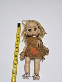 Hasbro Little Miss No Name Doll 1965 Vtg, USA Original With Outfit, Flaws READ