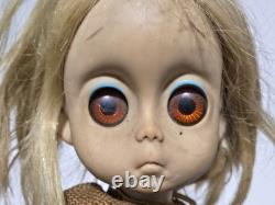 Hasbro Little Miss No Name Doll 1965 Vtg, USA Original With Outfit, Flaws READ