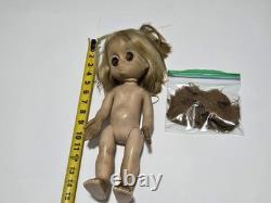 Hasbro Little Miss No Name Doll 1965 Vtg, USA Original With Outfit, Flaws READ