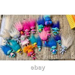 Hasbro Original Trolls movie Doll Lot Mini Figures Toy Collection 2015 2016