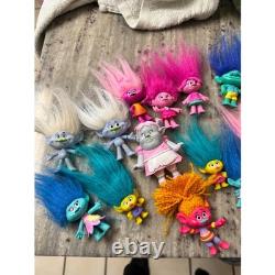 Hasbro Original Trolls movie Doll Lot Mini Figures Toy Collection 2015 2016