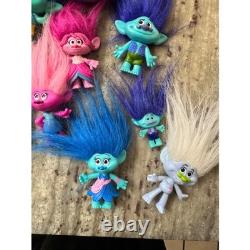 Hasbro Original Trolls movie Doll Lot Mini Figures Toy Collection 2015 2016