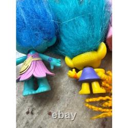 Hasbro Original Trolls movie Doll Lot Mini Figures Toy Collection 2015 2016