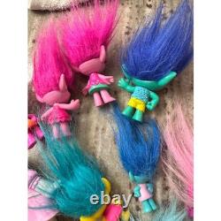Hasbro Original Trolls movie Doll Lot Mini Figures Toy Collection 2015 2016