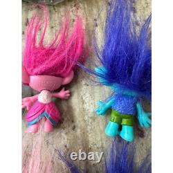 Hasbro Original Trolls movie Doll Lot Mini Figures Toy Collection 2015 2016