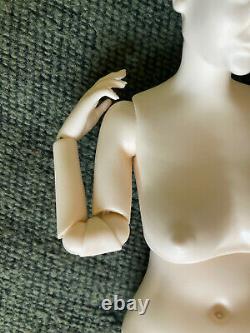 Hilda 35 cm BJD by Kuklakit Hot Glue Sueded, Wired READ DESCRIPTION