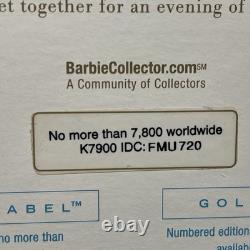 Hollywood Hostess Barbie Silkstone Gold Label Fashion Model NRFB K7900