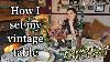 How I Set My Vintage Table Scape The New Vintage Trend Of 2025