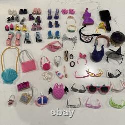 Huge LOL OMG Doll Lot 18 Dolls Plus Accessories, Shoes, Clothes, Glasses, Etc
