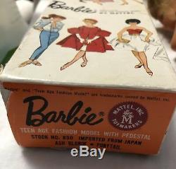 Huge Lot Vintage Barbie Dolls Bodies Parts TLC with 850 Ash Blond Ponytail & Box