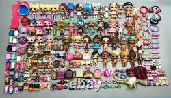 Huge Lot of L. O. L Surprise Dolls Tots Lil Sisters Pets Clothes Shoes Accessories
