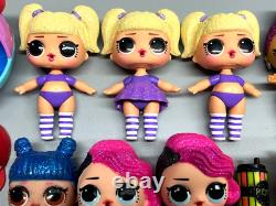 Huge Lot of L. O. L Surprise Dolls Tots Lil Sisters Pets Clothes Shoes Accessories