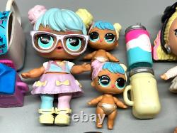 Huge Lot of L. O. L Surprise Dolls Tots Lil Sisters Pets Clothes Shoes Accessories