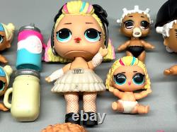 Huge Lot of L. O. L Surprise Dolls Tots Lil Sisters Pets Clothes Shoes Accessories