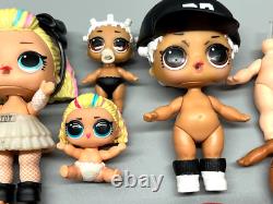 Huge Lot of L. O. L Surprise Dolls Tots Lil Sisters Pets Clothes Shoes Accessories