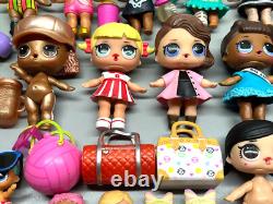 Huge Lot of L. O. L Surprise Dolls Tots Lil Sisters Pets Clothes Shoes Accessories