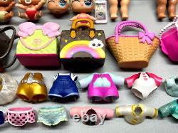Huge Lot of L. O. L Surprise Dolls Tots Lil Sisters Pets Clothes Shoes Accessories