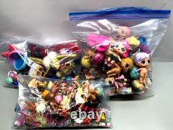 Huge Lot of L. O. L Surprise Dolls Tots Lil Sisters Pets Clothes Shoes Accessories