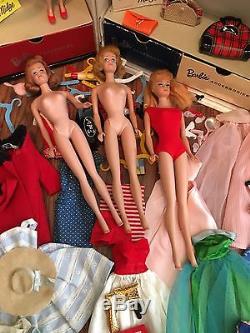 Huge Vintage Barbie Doll Lot