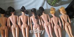 Huge Vintage Lot of 7 #4 Barbie Dolls Complete with Original VHTF Outfits LOOK