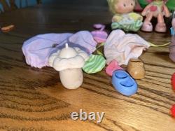 Huge Vintage Strawberry Shortcake Lot Figures House And More