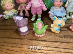 Huge Vintage Strawberry Shortcake Lot Figures House And More