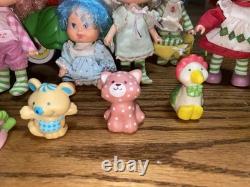 Huge Vintage Strawberry Shortcake Lot Figures House And More