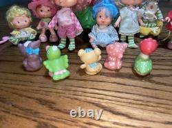 Huge Vintage Strawberry Shortcake Lot Figures House And More