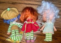 Huge Vintage Strawberry Shortcake Lot Figures House And More